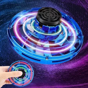 Flying Spinner Toy For Children UFO Drone Hand Operated Boomerang